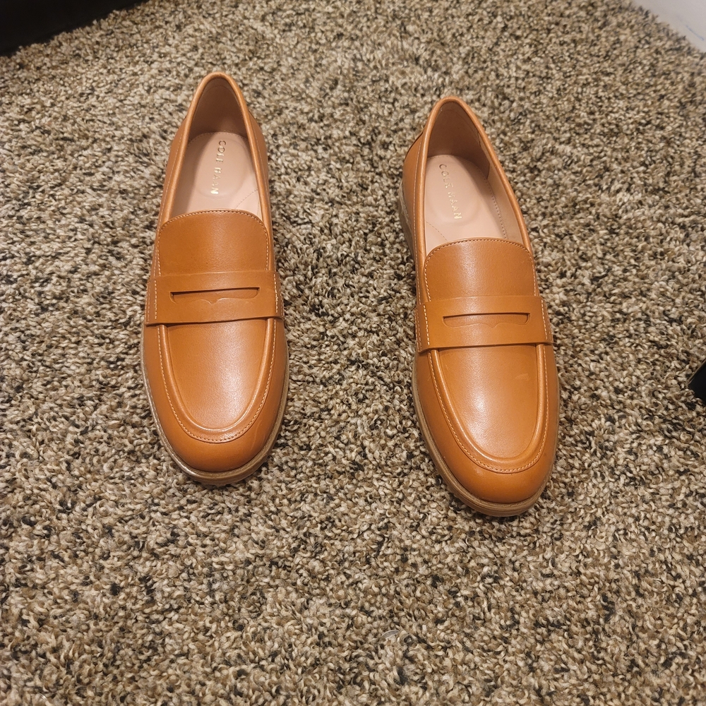 Cole Haan Women's Tan Loafers